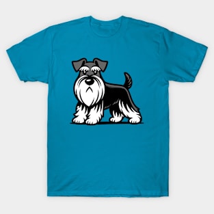 Cartoon Schnauzer T-Shirt